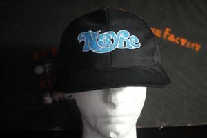 Vintage NSYNC Snapback Hat Black Blue Embroidered Logo Y2K Boy Band Cap